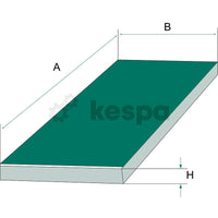 Hyttfilter - skumduk förfilter  av  Kespa AB Hyttfilter 5526