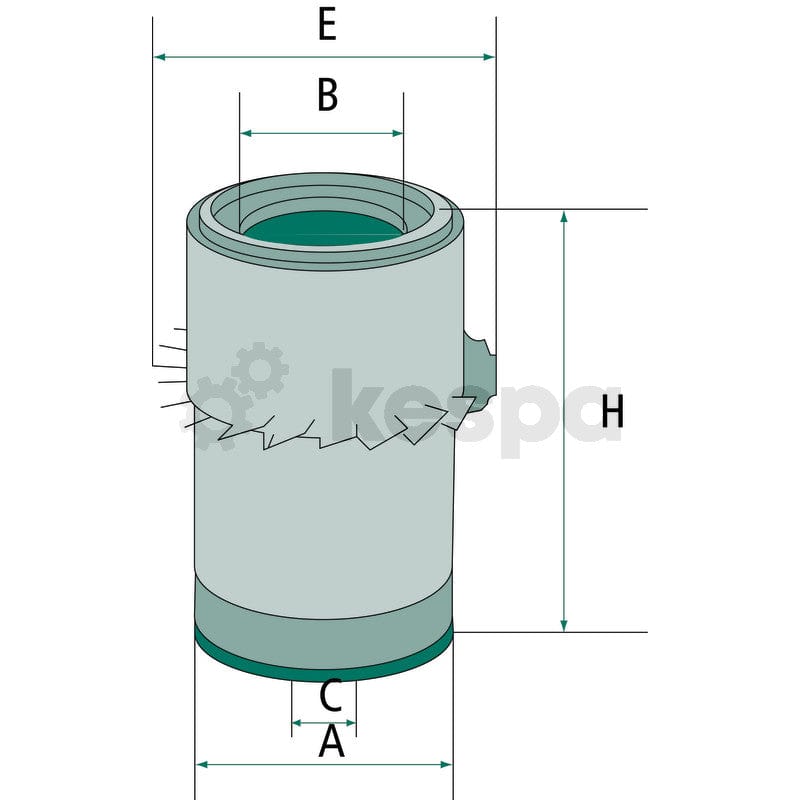 Luftfilter  av  Kespa AB Luftfilter 5258