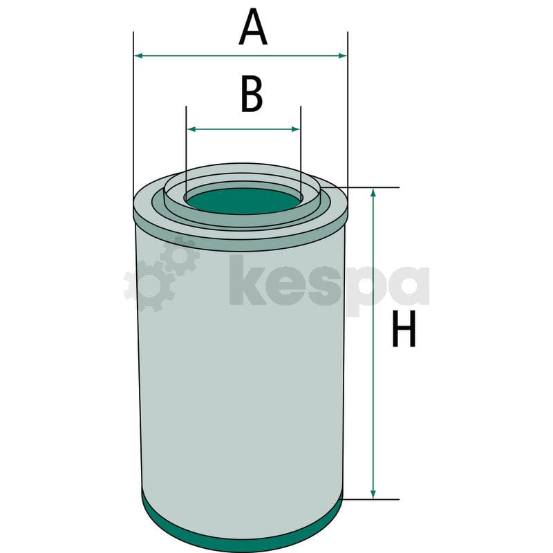 Luftfilter  av  Kespa AB Luftfilter 6103