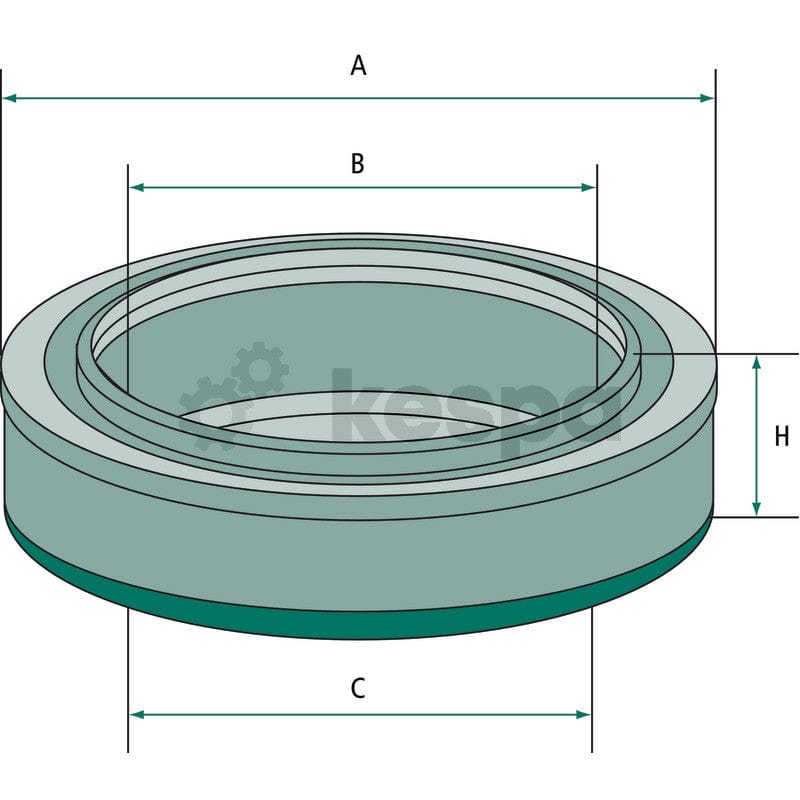 Luftfilter C1530  av  Kespa AB Luftfilter 6459