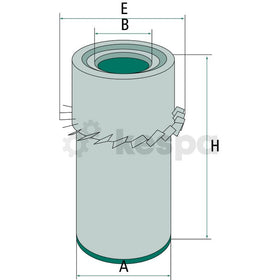Luftfilter C16190X  av  Kespa AB Luftfilter 6477