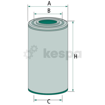 Luftfilter C17201.3  av  Kespa AB Luftfilter 6488