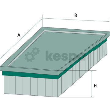 Luftfilter C2512  av  Kespa AB Luftfilter 6577