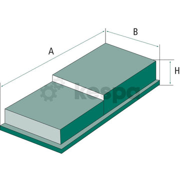 Luftfilter C30195.2  av  Kespa AB Luftfilter 6660