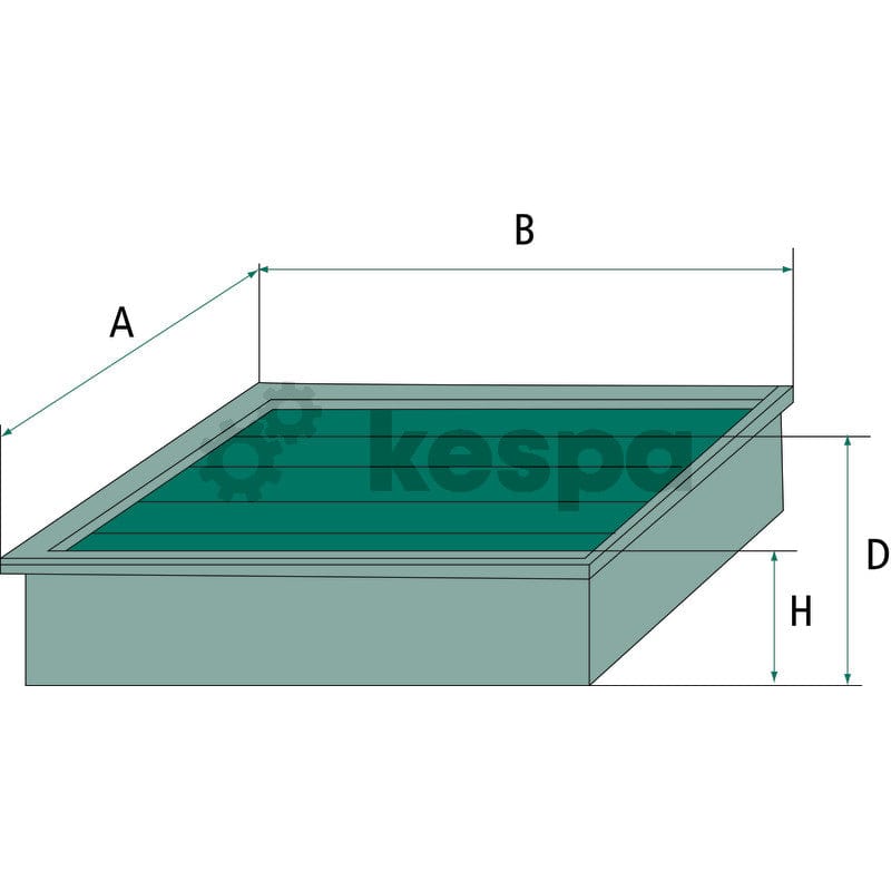 Luftfilter C34109.2  av  Kespa AB Luftfilter 6700