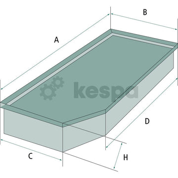 Luftfilter C38145  av  Kespa AB Luftfilter 6719