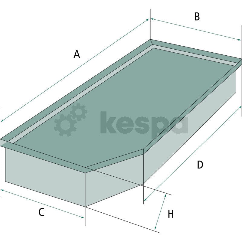 Luftfilter C38145  av  Kespa AB Luftfilter 6719