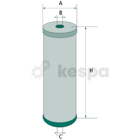 Luftfilter C42.2  av  Kespa AB Luftfilter 6722