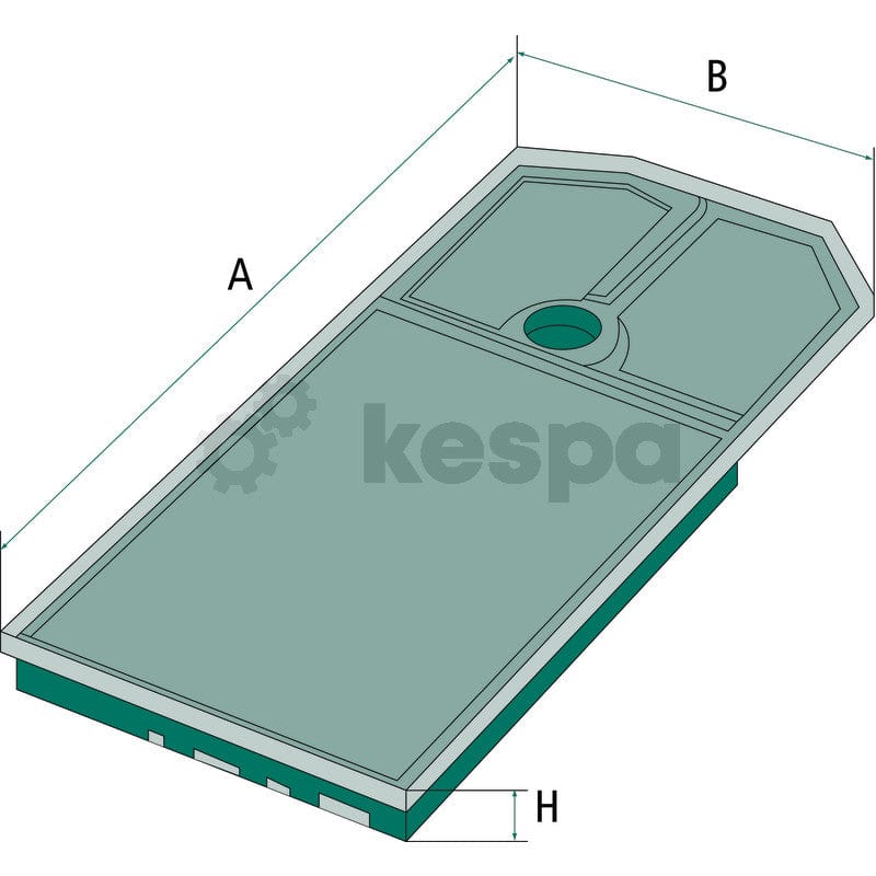 Luftfilter C4287.2  av  Kespa AB Luftfilter 6725