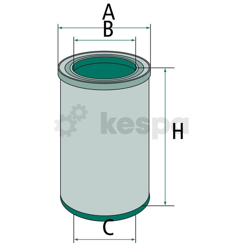 Luftfilter - primärt  av  Kespa AB Luftfilter 5366