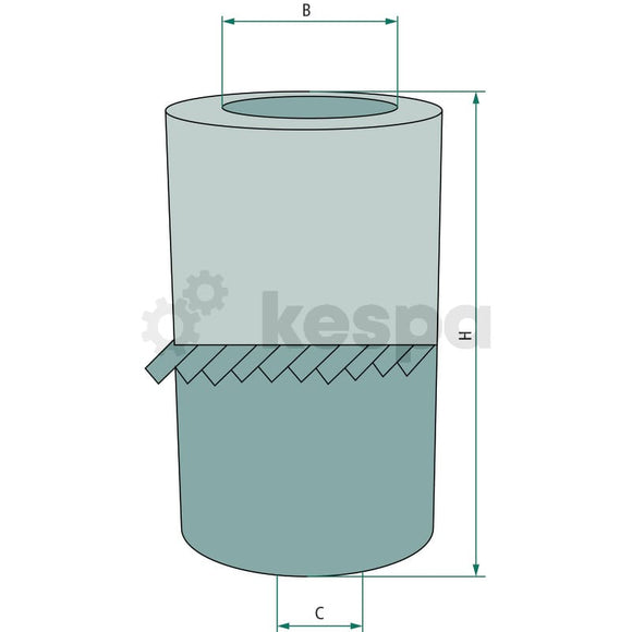 Luftfilter - primärt  av  Kespa AB Luftfilter 5934