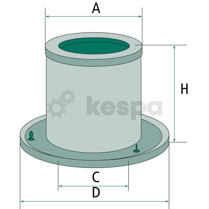 Luftfilter - sekundärt  av  Kespa AB Luftfilter 5119