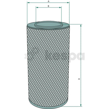Air filter - external