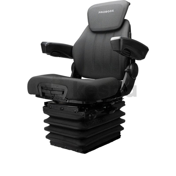 Luftfjädrad premiumstol med rotation från Proboss, 260mm spårmått  av  Kespa AB Luftfjädrad stol 7411