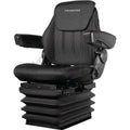 Air-suspended chair PROBOSS with armrests and back extension 12V 260 mm