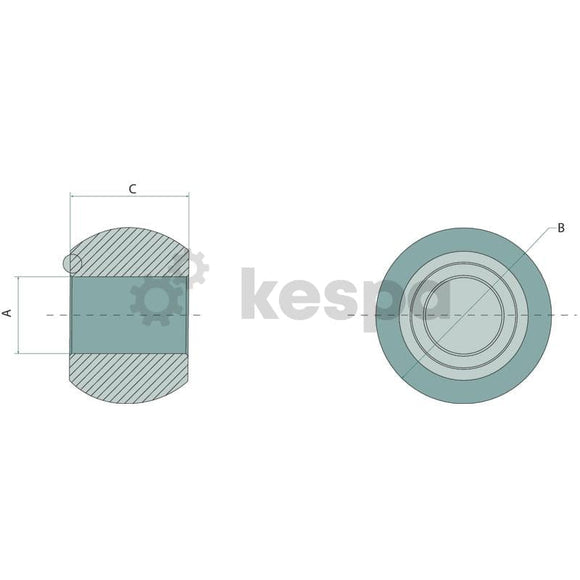 Lyftarmskula kat 3/4 HD från Granit  av  Kespa AB Lyftarmskulor 7454