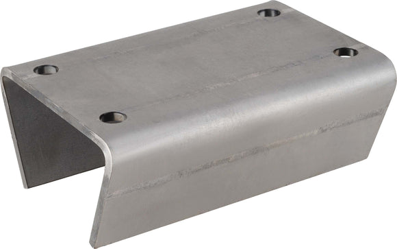 Monteringsplatta för stödben och stödhjul med 70mm kvadratiskt skaft från Simol  av  Kespa AB Tillbehör stödben/stödhjul 7495