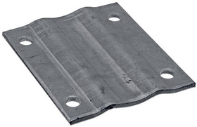 Monteringsplatta för stundben och stödhjul med runt skaft från SIMOL  av  Kespa AB Tillbehör stödben/stödhjul 7494