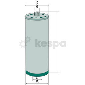Motoroljefilter HU931.6X som motsvarar bl.a 11708550  av  Kespa AB Motoroljefilter 6212