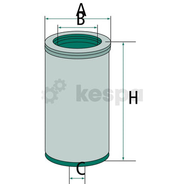 Motoroljefilter HU947.1N  av  Kespa AB Motoroljefilter 7247