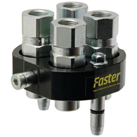 Nippelplatta Mulifaster 4 kopplingar 1/2", 2P506-4-38G  av  Kespa AB Multikoppling nibbelplatta 7456