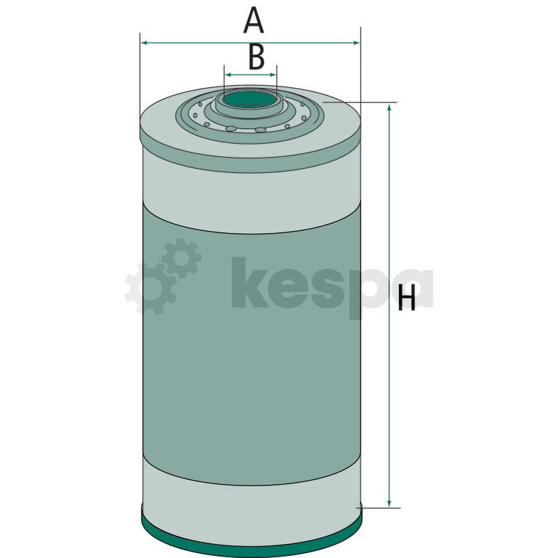 Oljefilter H1059.1X  av  Kespa AB Motoroljefilter 6125