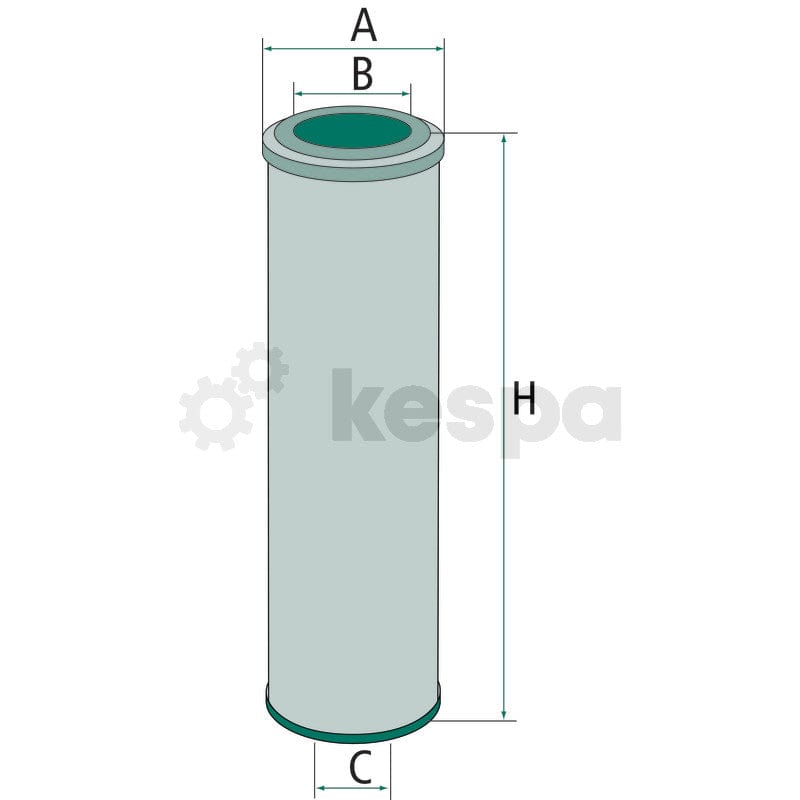 Oljefilter H1070  av  Kespa AB Motoroljefilter 6126