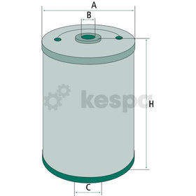 Oljefilter H614N  av  Kespa AB Motoroljefilter 6149