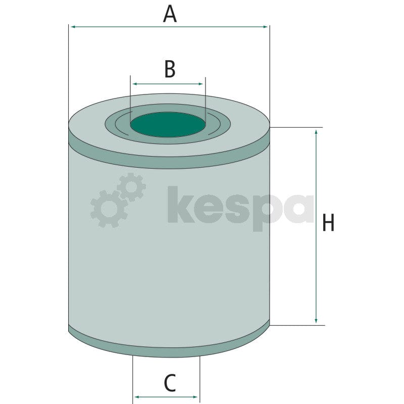 Oljefilter HU610X  av  Kespa AB Motoroljefilter 6174