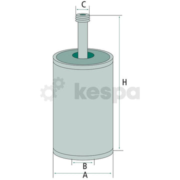 Oljefilter HU612X  av  Kespa AB Motoroljefilter 6177