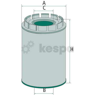 Oljefilter HU718X  av  Kespa AB Motoroljefilter 6192