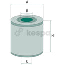 Oljefilter HU848.1X  av  Kespa AB Motoroljefilter 6205