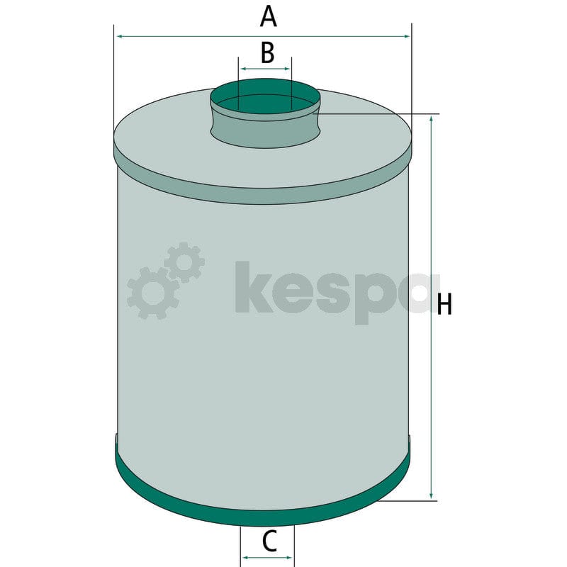 Oljefilter - insats  av  Kespa AB Motoroljefilter 6003