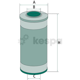 Oljefilter MH52.1  av  Kespa AB Motoroljefilter 6222