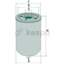 Oljefilter P553191  av  Kespa AB Motoroljefilter 5874