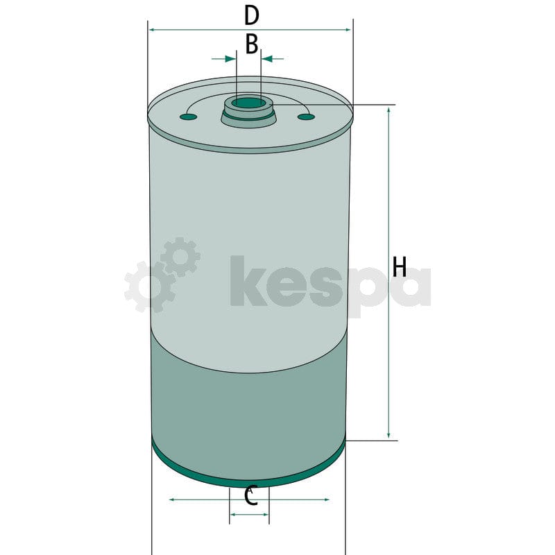 Oljefilter PF1050.1N  av  Kespa AB Motoroljefilter 6228