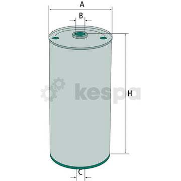 Oljefilter PF1190X  av  Kespa AB Motoroljefilter 6231
