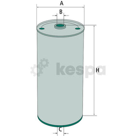 Oljefilter PF915N  av  Kespa AB Motoroljefilter 6233