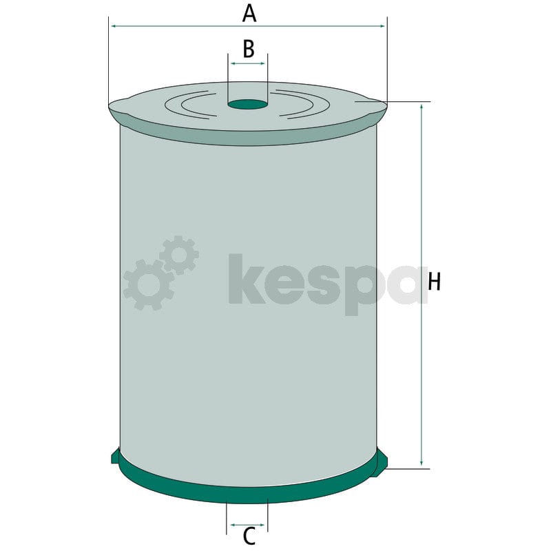 Oljefilter PFU19326X  av  Kespa AB Motoroljefilter 6235