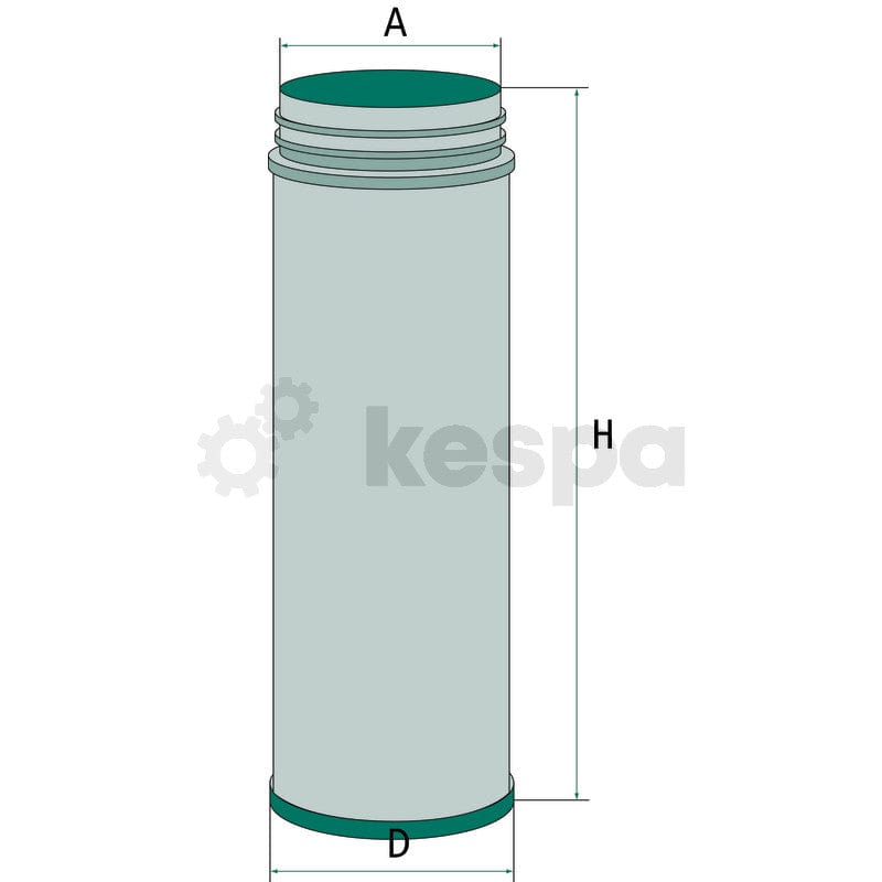 Sekundärluftfilter CF1440  av  Kespa AB Luftfilter 6762