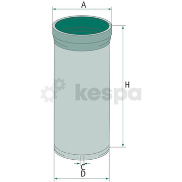 Sekundärluftfilter CF830  av  Kespa AB Luftfilter 6798