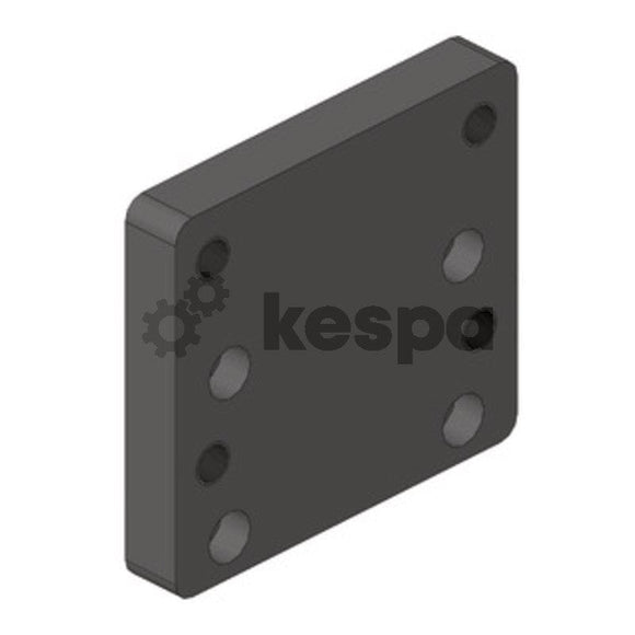 Skruvplatta 140x80 M16 till 160x100 M20  av  Kespa AB Skruvplattor 6064