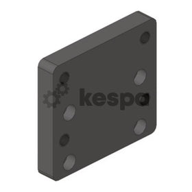 Skruvplatta 140x80 M16 till 160x100 M20  av  Kespa AB Skruvplattor 6064