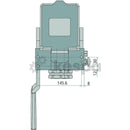 Snabbkoppling multifaster hona 2x 1" BSP PH216S-2-1G FC  av  Kespa AB Multikoppling kopplingsplatta 7649