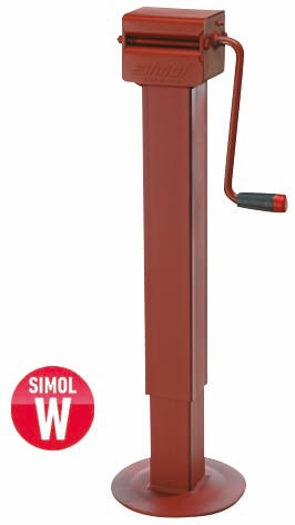 Stödben med sidvev max 5,4 ton och rund markplatta med 400mm lyft. DG709W från Simol  av  Kespa AB Stödben 7510