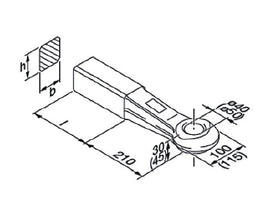Svetsbar dragögla 40mm från Rockinger  av  Kespa AB Dragögla 7358