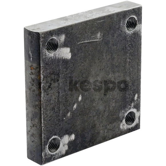 Svetsplatta 120x120 M20 från Scharmüller  av  Kespa AB Tillbehör drag 7530