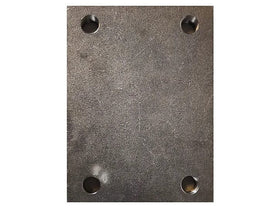 Svetsplatta 160x100 M20 med 4xM20x50 8.8  av  Kespa AB Svetsplattor 7380