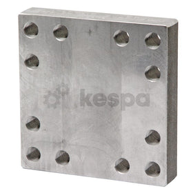 Svetsplatta för bultmönster 160x160 M20  av  Kespa AB Svetsplattor 7227