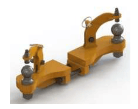 Tvångsstyrning till Dromone med 50mm styrkulor på båda sidor  av  Kespa AB Tillbehör kuldrag 7498